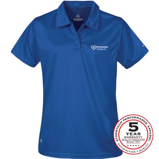 Logo Womens H2X Dry Polos